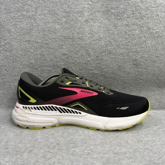 Brooks Shoes Women Size 10.5 Adrenaline GTS 23 Black Running Sneaker 1203811B037 - Picture 6 of 10